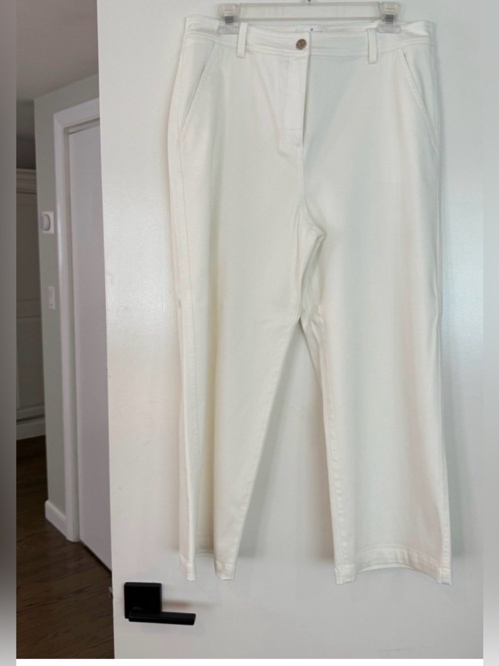 Trina Turk Crisp White Pants